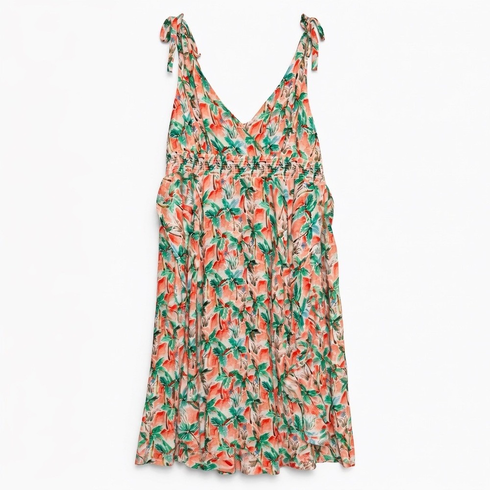 Forever 21+‎ Tropical Print Maxi Dress – Size 3X